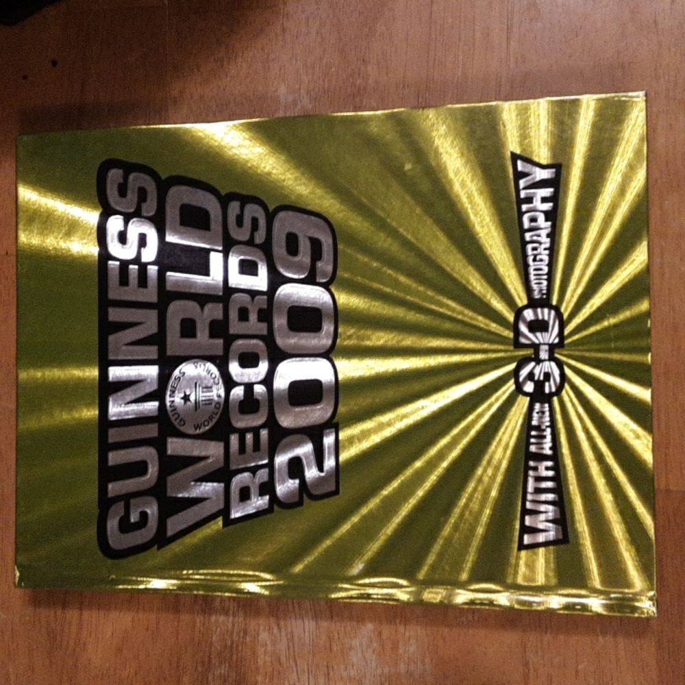 2009 Guinness Book of World Records with 3-D Photography